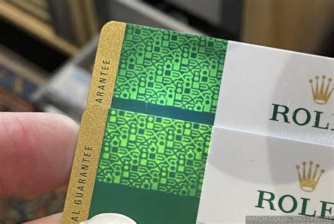 rolex nfc card|Rolex card of authenticity.